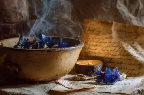 Cornflower Incense: Magic for Clarity & Ancient Protection